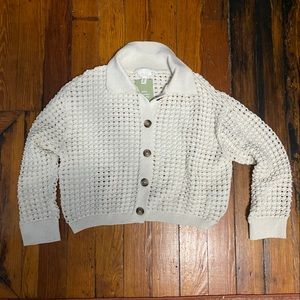 Crocheted H&M Cardigan